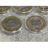 5 X COLLECTABLE £2 COINS INCLUDING LONDON UNDERGROUND