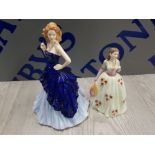 ROYAL DOULTON PRETTY LADIES KATHY AND CAROLINE SAS