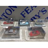 5 COLLECTORS 007 DIECAST VEHICLES IN PLASTIC SEALED CASES INCLUDING LICENCE TO KILL MASERATI BITURBO