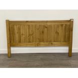 PINE DOUBLE BED