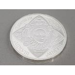 UK ROYAL MINT 2008 5 POUND QUEEN ELIZABETH 1ST SILVER PROOF COIN IN CASE OF ISSUE WITH CERTIFICATES