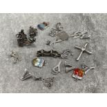 20 SILVER CHARMS 23G