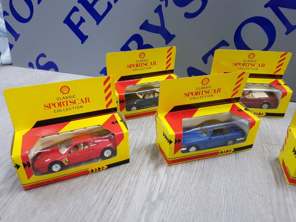 COLLECTION OF CLASSIC DIE CAST VEHICLES INCLUDES CLASSIC SPORTS CAR COLLECTION AND MOBIL ETC - Image 4 of 4