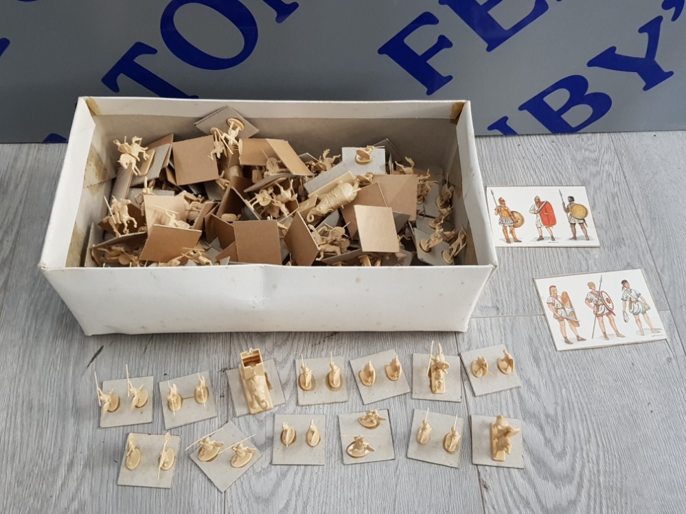 CARTHAGINIAN AFRICAN INFANTRY PLASTIC FIGURES PLUS OTHERS