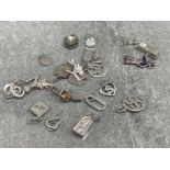 20 SILVER CHARMS 24G