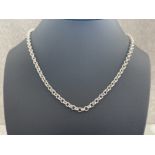 SILVER BELCHER CHAIN 28INCHES 21.1G