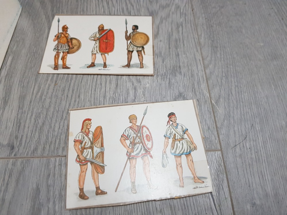 CARTHAGINIAN AFRICAN INFANTRY PLASTIC FIGURES PLUS OTHERS - Image 5 of 5