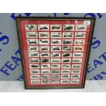 CIGARETTE CARDS 1936 W H AND J WOODS MODERN MOTOR CARS FULL SET OF 50 IN NICE CONDITION IN FRA