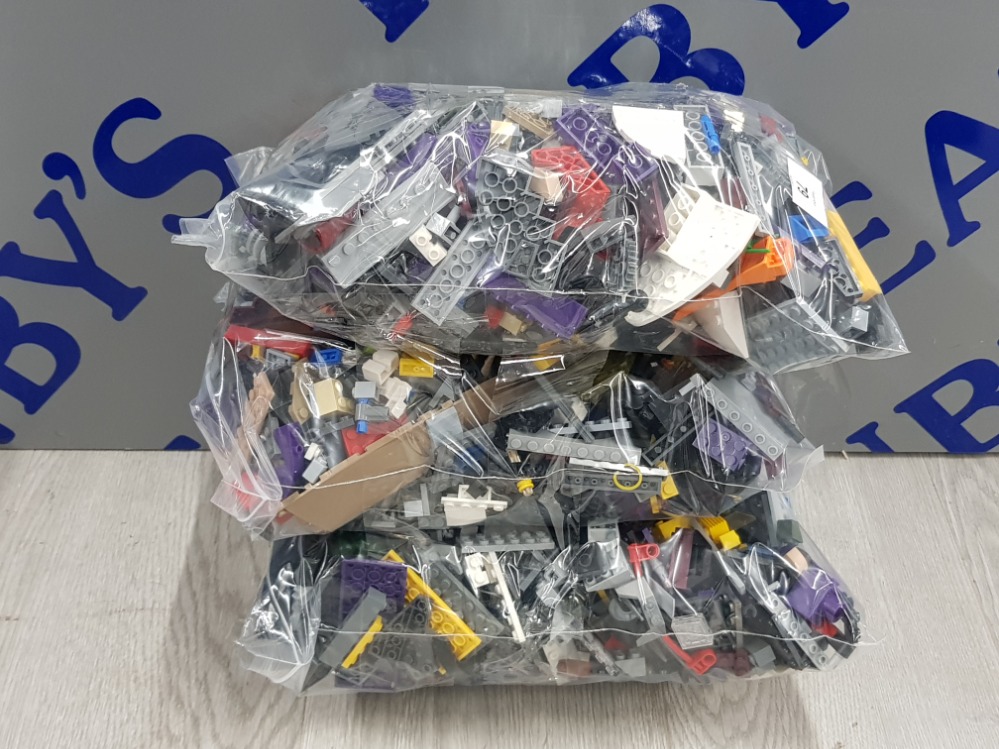3 KG LARGE COLLECTIONS OF LEGO AND MEGA BLOCKS BUILDING CONSTRUCTION BLOCKS