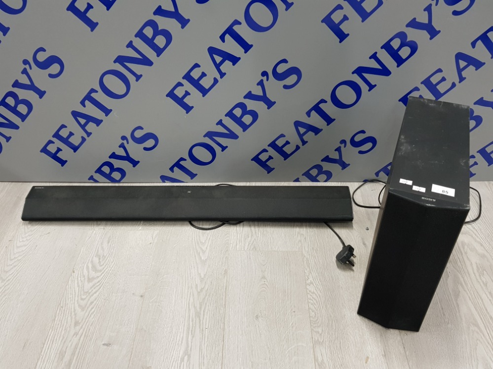 SONY ACTIVE SPEAKER SYSTEM AND SUBWOOFER