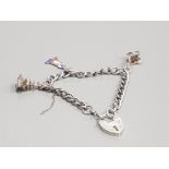 SILVER ASSORTED CHARM BRACELET 20G GROSS