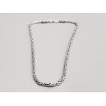 SILVER ORNATE CHAIN 29.6G 46CMS