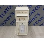 CAST METAL ROYAL MAIL POST BOX WITH KEYS