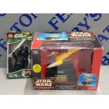 STAR WARS EPISODE 1 NABOO STARFIGHTER WAKE UP SYSTEM TOGETHER WITH STAR WARS DARTH VADER LED LITE