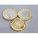 TRIAL £1 COIN SETS 2014 2015 2016 NOT LEGAL ISSUES THEY ARE KNOWN AS ALTERED FILLERS