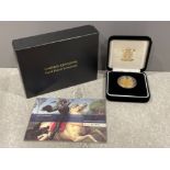 UK ROYAL MINT 2007 PROOF FULL GOLD SOVEREIGN COIN UNC IN CASE AND ORIGINAL BOX WITH CERT