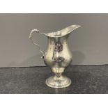 SILVER JUG IN GEORGIAN STYLE BIRMINGHAM 1971 BY BISHTONS LTD