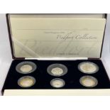 ROYAL MINT UK 2006 PIEDFORT COLLECTION COIN SET