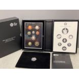 UK ROYAL MINT 2013 PROOF SET COLLECTORS EDITION COMPLETE 15 COINS IN ORIGINAL CASE AND BOX WITH