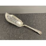 BEAUTIFUL HALLMARKED SILVER FISH SLICE 165.5G