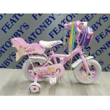 KIDS APOLLO CUPCAKE BIKE WITHE STABILIZERS