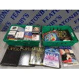 LARGE COLLECTION OF CDS MAINLY CLASSICAL AND OPERA WITH RECORDS AND MAGAZINES FROM THE OPERA