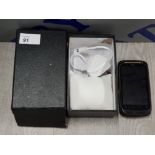 HTC TOUCH SCREEN MOBILE PHONE IN BOX WITH CHARGER IN WORKING ORDER
