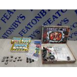 COMBAT ZONE EM4 MINATURES WITH GAMES WORKSHOP NECROMUNDA BOXED FIGURES ETC