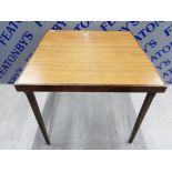 VINTAGE VONO FOLDAWAY GAMING CARD TABLE