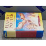 HARRY POTTER AND THE ORDER OF THE PHOENIX HARD BACK BOOK FIRST EDITION