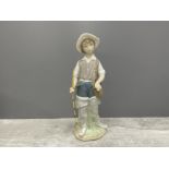 LLADRO 4809 GONE FISHING IN GOOD CONDITION