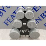 OPTI DUMBBELL TRI SET WEIGHTS