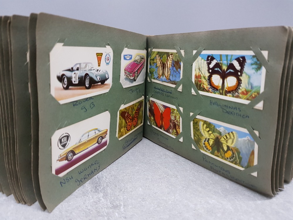 ALBUM CONTAINING WELL OVER 100 VINTAGE TEA COLLECTORS CARDS, DIFFERENT SETS INCLUDING BRITISH WILD - Bild 2 aus 4