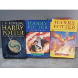 2 FIRST EDITION HARRY POTTER HARDBACK BOOKS, THE DEATHLY HALLOWS AND THE HALF BLOOD PRINCE ALSO