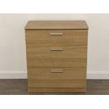 MODERN CONTEMPORARY 3 DRAWER CHEST