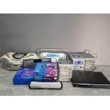3 BOXES OF ELECTRICALS INCLUDES RADIOS HI-LO TWINSPOT ETC