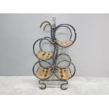 CAST 4 BOTTLE WINE RACK