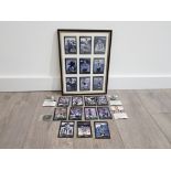 A SELECTION OF THE ALL TIME GREATS NEWCASTLE UNITED PLAYERS, 9 FRAMED