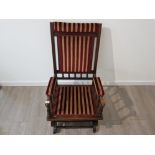 AMERICAN OAK ROCKING CHAIR