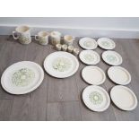 18 PIECES OF HORNSEA FLEUR DINNERWARE