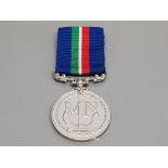 MEDAL FOR MERCHANT NAVAL SERVICE WITH RIBBON