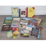 COLLECTION OF VINTAGE BOOKS INCLUDING GARDENING, TRAVEL, LOCAL INTEREST AND FAMILY HISTORY