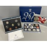 ROYAL MINT PROOF COIN SETS 2006 AND 1988 BOTH IN ORIGINAL CASES AND COA MINT CONDITION