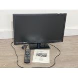 TECHNIKA 21.5 INCH LED TV AND DVD COMBI, WITH REMOTE AND INSTRUCTIONS