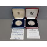 ROYAL MINT QUEEN ELIZABETH II 70TH BIRTHDAY SILVER PROOF 1996 CROWN PLUS ROYAL MINT SILVER PROOF