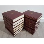 14 VINTAGE ENCYCLOPEDIA BRITANNIA HARD BACK BOOKS