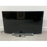 TOSHIBA 40INCH LCD TV ON STAND WITH REMOTE CONTROL