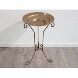 MODERN METAL PLANT STAND 78 CM IN HIGHT 38 CM WIDTH