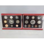 2 ROYAL MINT YEARLY PROOF DELUXE SETS INCLUDES 2002 AND 2003