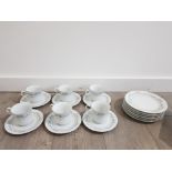 Approximately 18 piece crown ming china part tea set